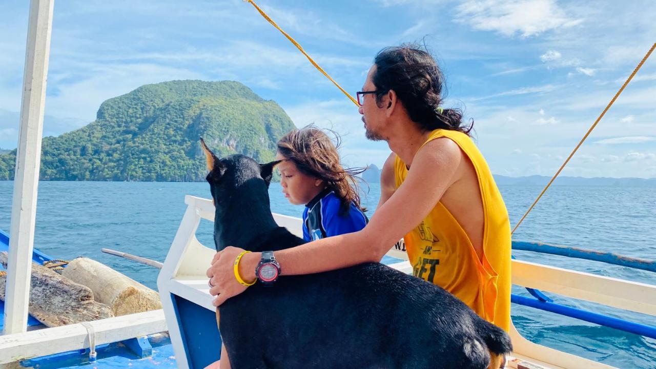 Camp Talusi Hilltop Overlooking El Nido Bagian luar foto