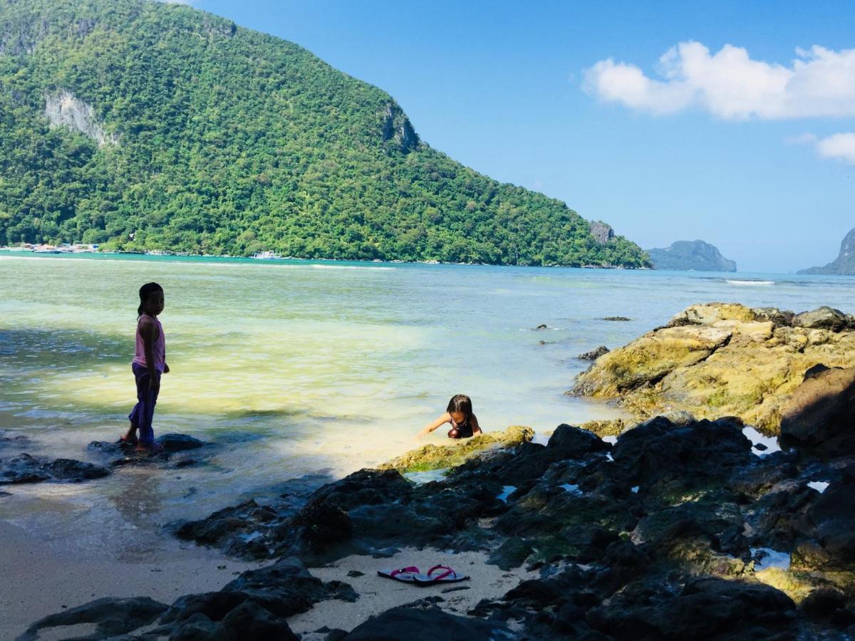 Camp Talusi Hilltop Overlooking El Nido Bagian luar foto