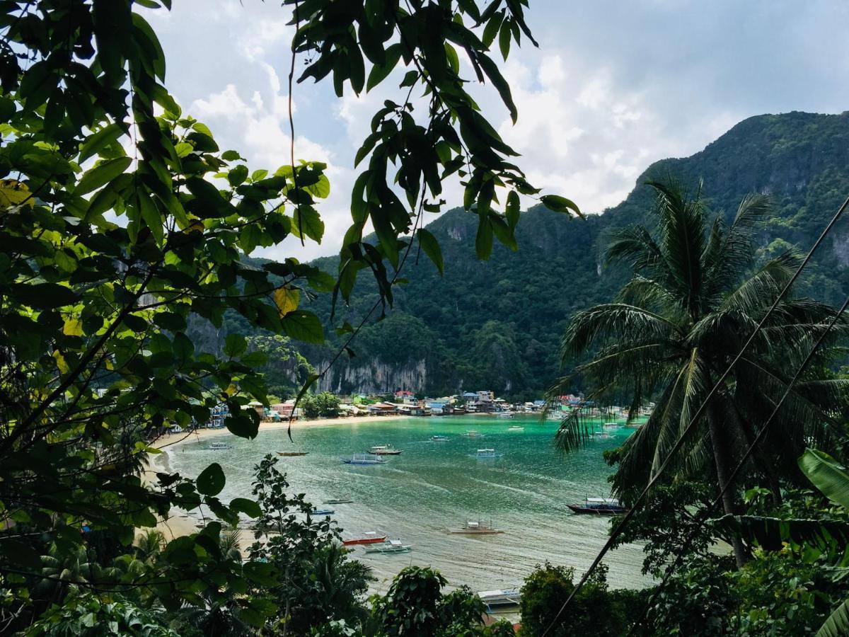 Camp Talusi Hilltop Overlooking El Nido Bagian luar foto