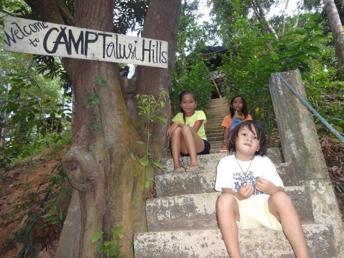 Camp Talusi Hilltop Overlooking El Nido Bagian luar foto